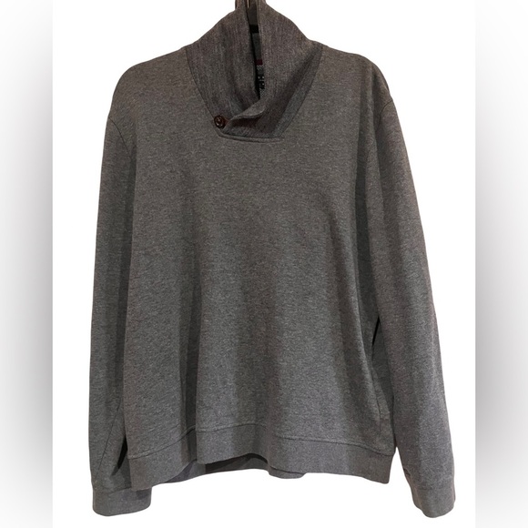 Ted Baker London Men's Shawl Collar Gray
Lightweight Pullover Sweater - Picture 1 of 7